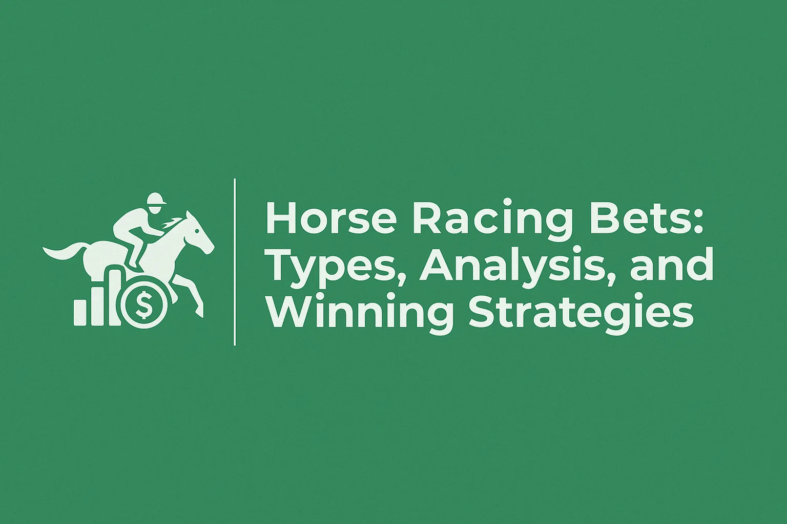 Horse Racing Bets: Types, Analysis, and Winning Strategies