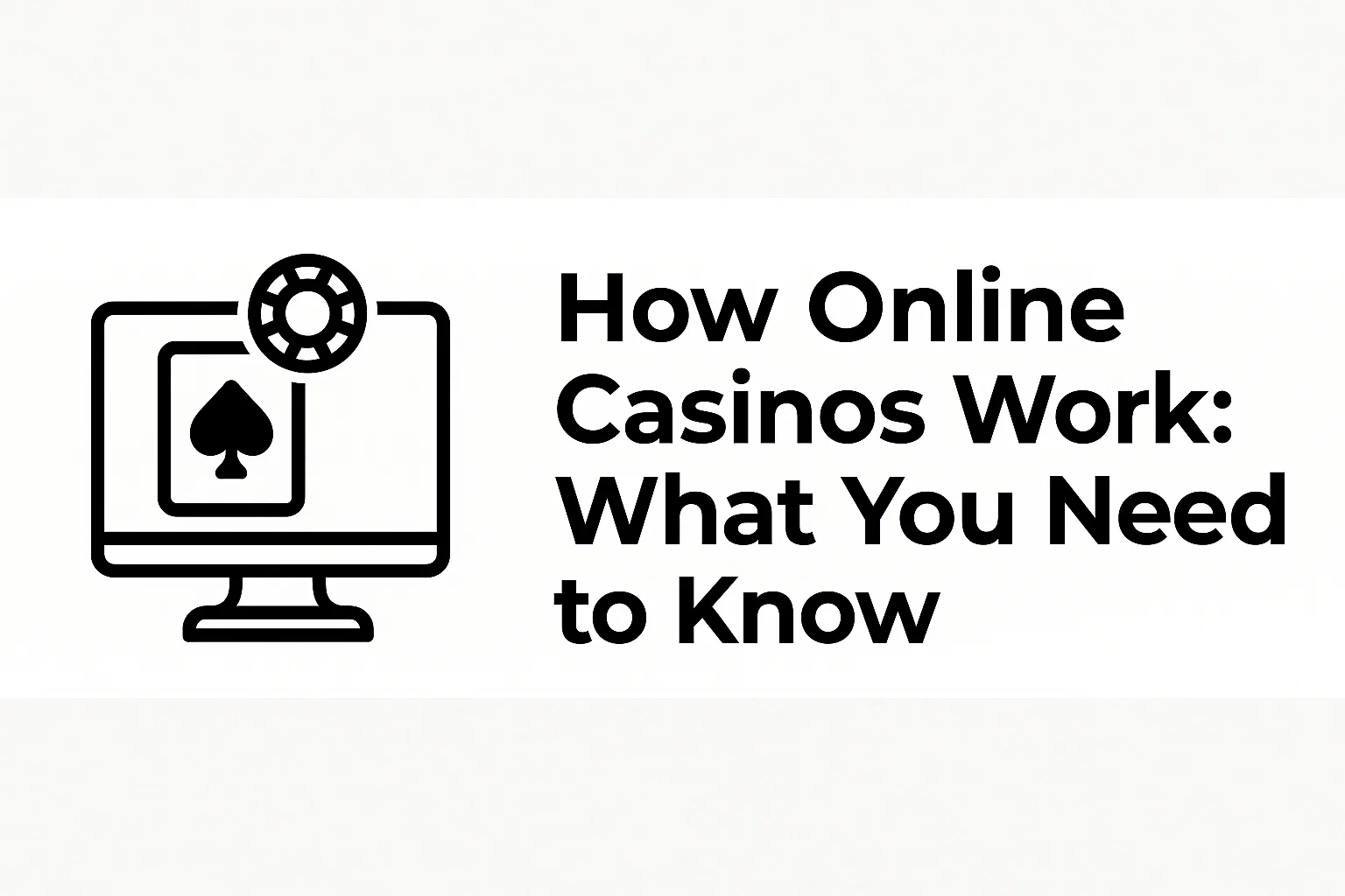 How Online Casinos Work: What You Need to Know