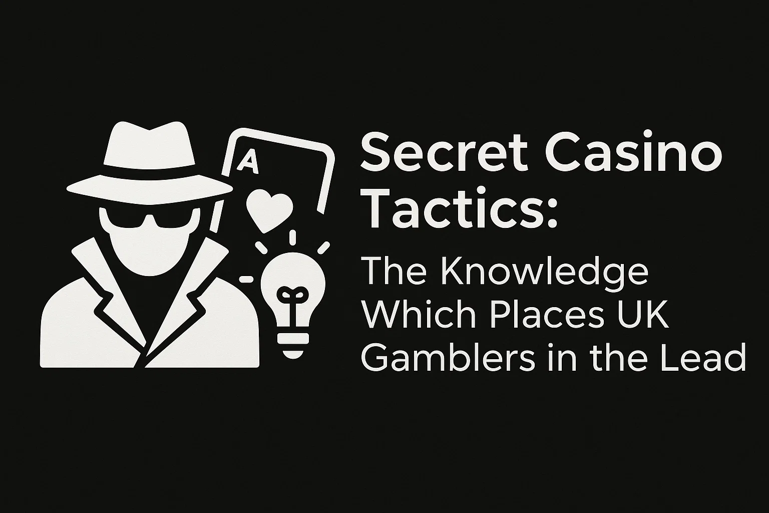 Secret Casino Tactics: The Knowledge Which Places UK Gamblers in the Lead